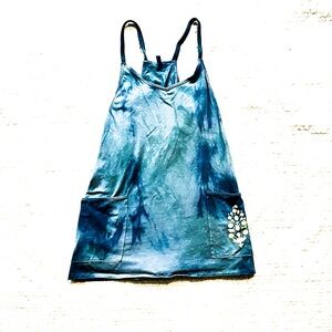 NEW FP Movement by Free People Tie-Dye Hot Shot Mini Dress